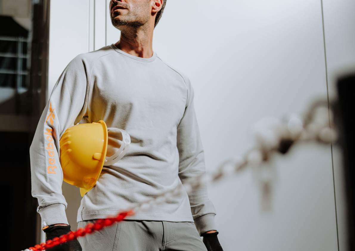 Reebok hooded sweatshirt