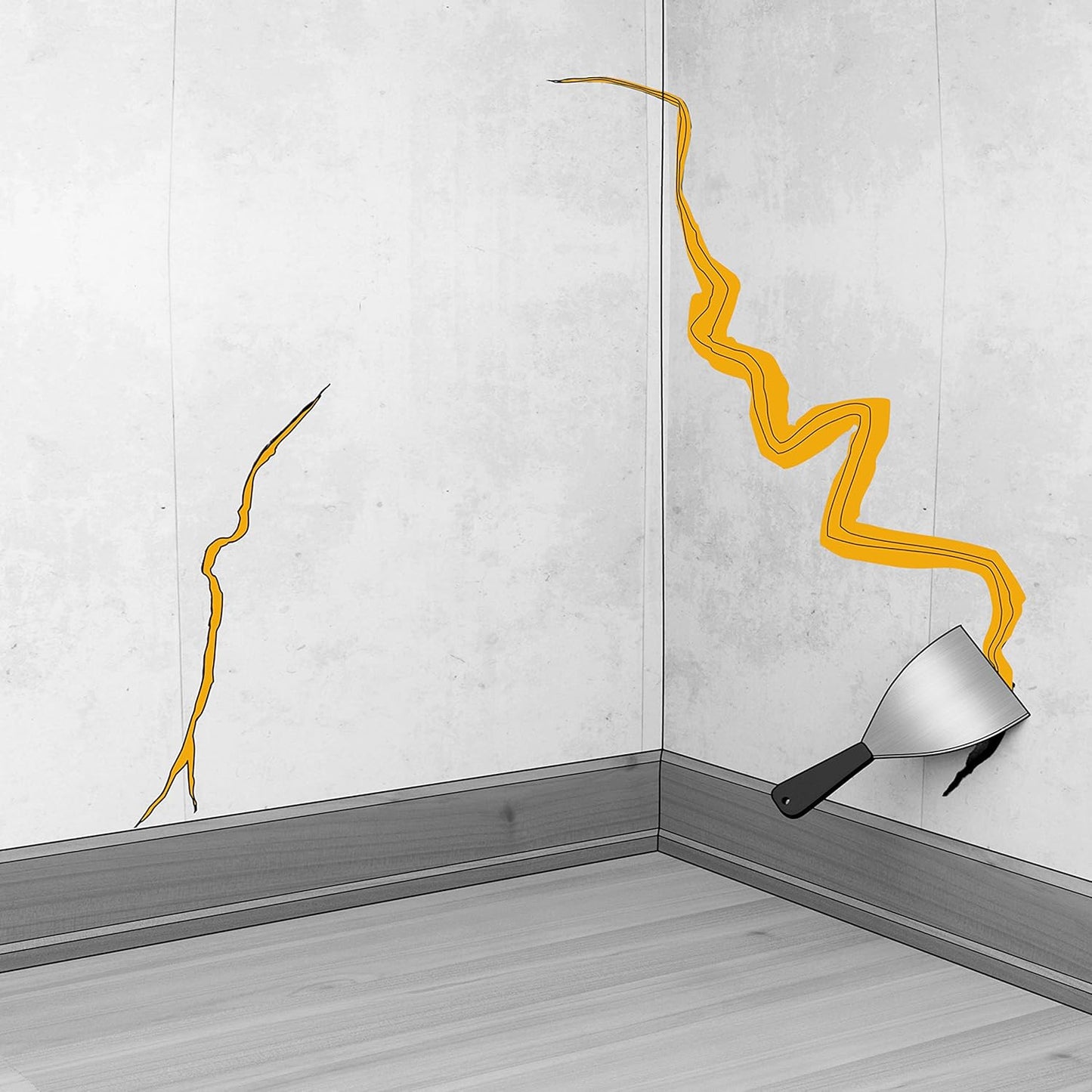 Ready-to-use paste with fibers SikaWall-303 Fiber Plus Sika