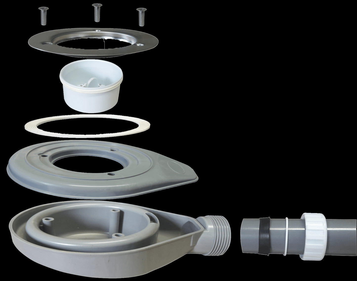 Plato de ducha Premium Textura pizarra natural con Sumidero 70x110cm - 5