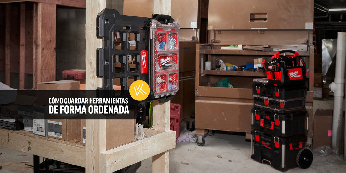 Cómo guardar herramientas de forma ordenada sin ocupar espacio