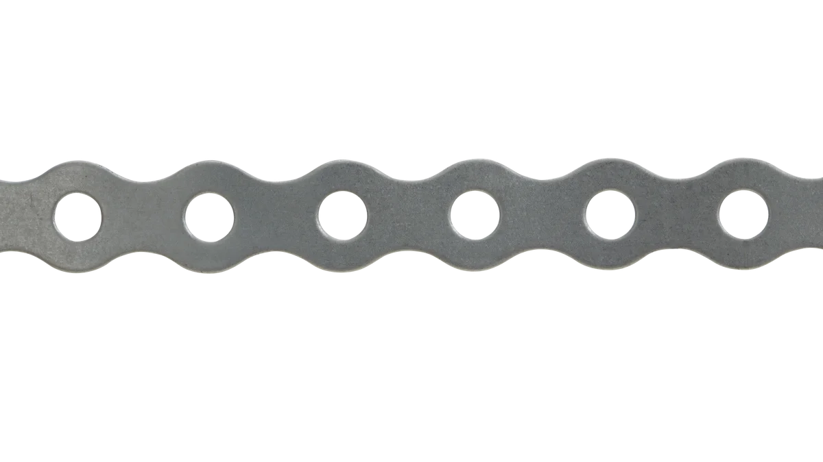 Steel perforated strap 12mm x 10m Desa