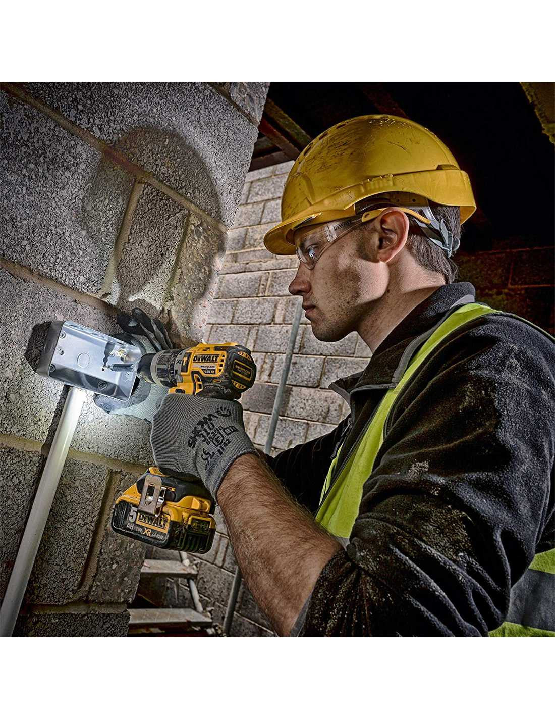 Dewalt Kit with DCD796 Hammer Drill + DCS391 Circular Saw + 2bat 2Ah + Ladegerät + TSTAK VI DCK291D2