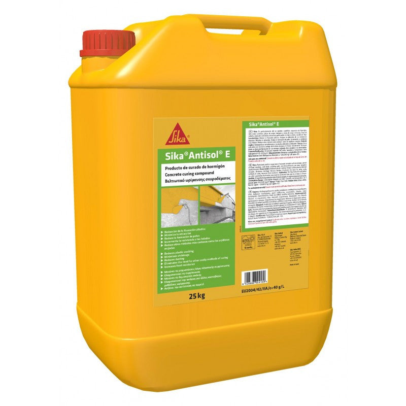 Sika Curing Bottle of Curing Agent for Concrete 25kg Sika Antisol® 3 E - Brikum