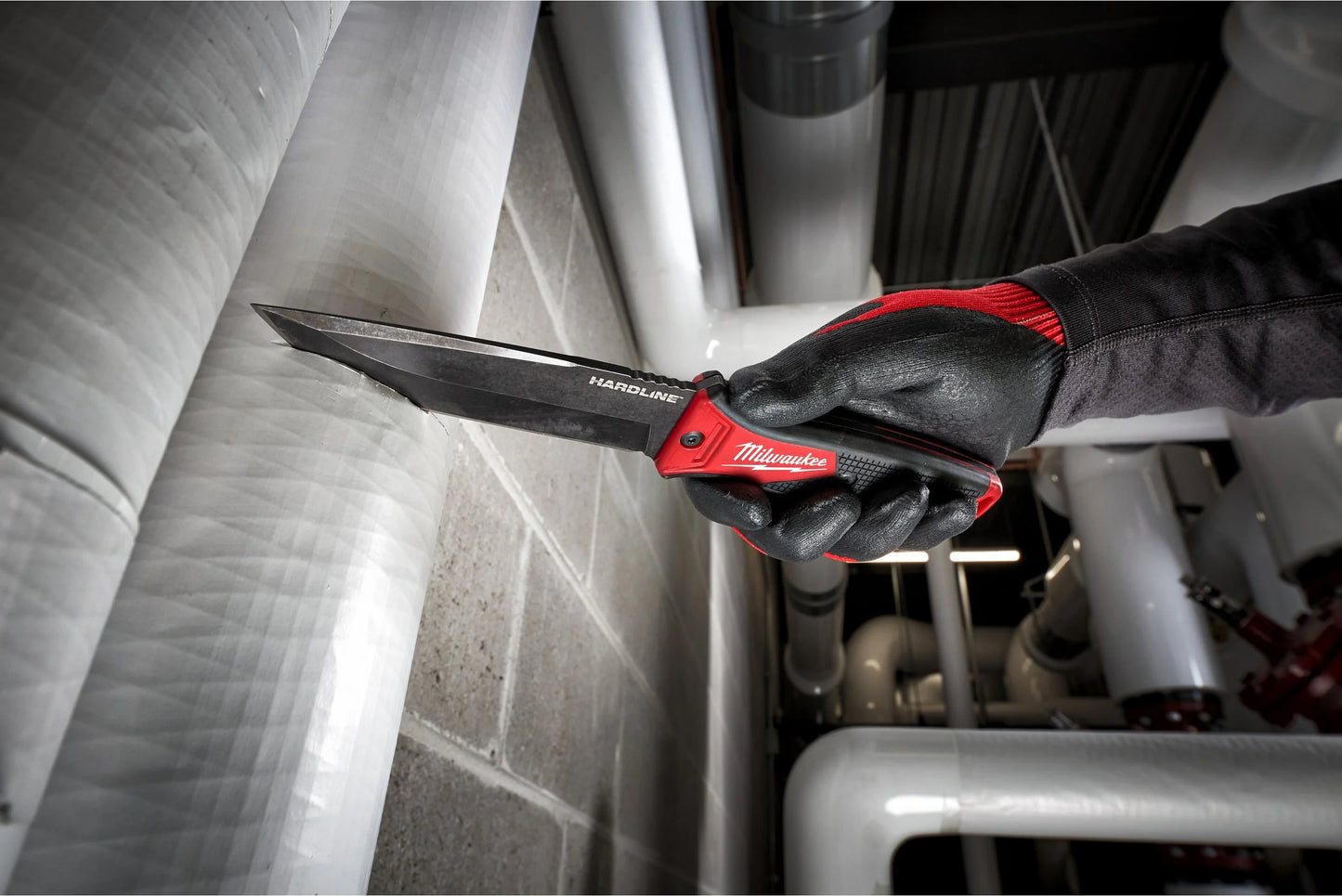 Milwaukee 127mm Fixed Blade Knife with AUS-8 Steel