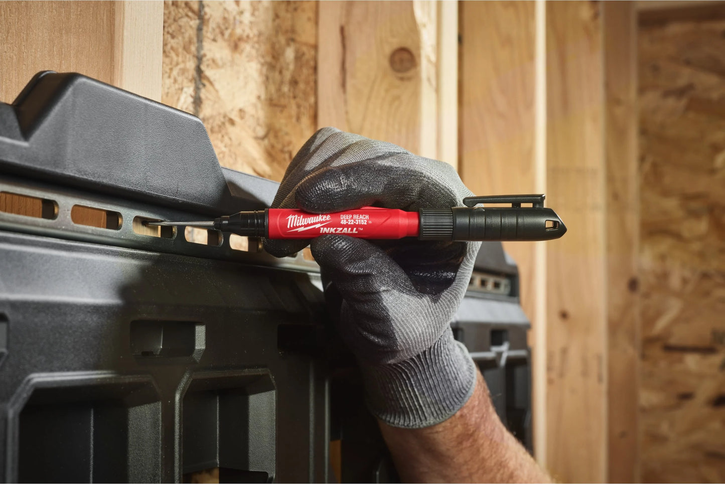 Milwaukee Inkzall Black Ultra-Fine Long-Reach Marker