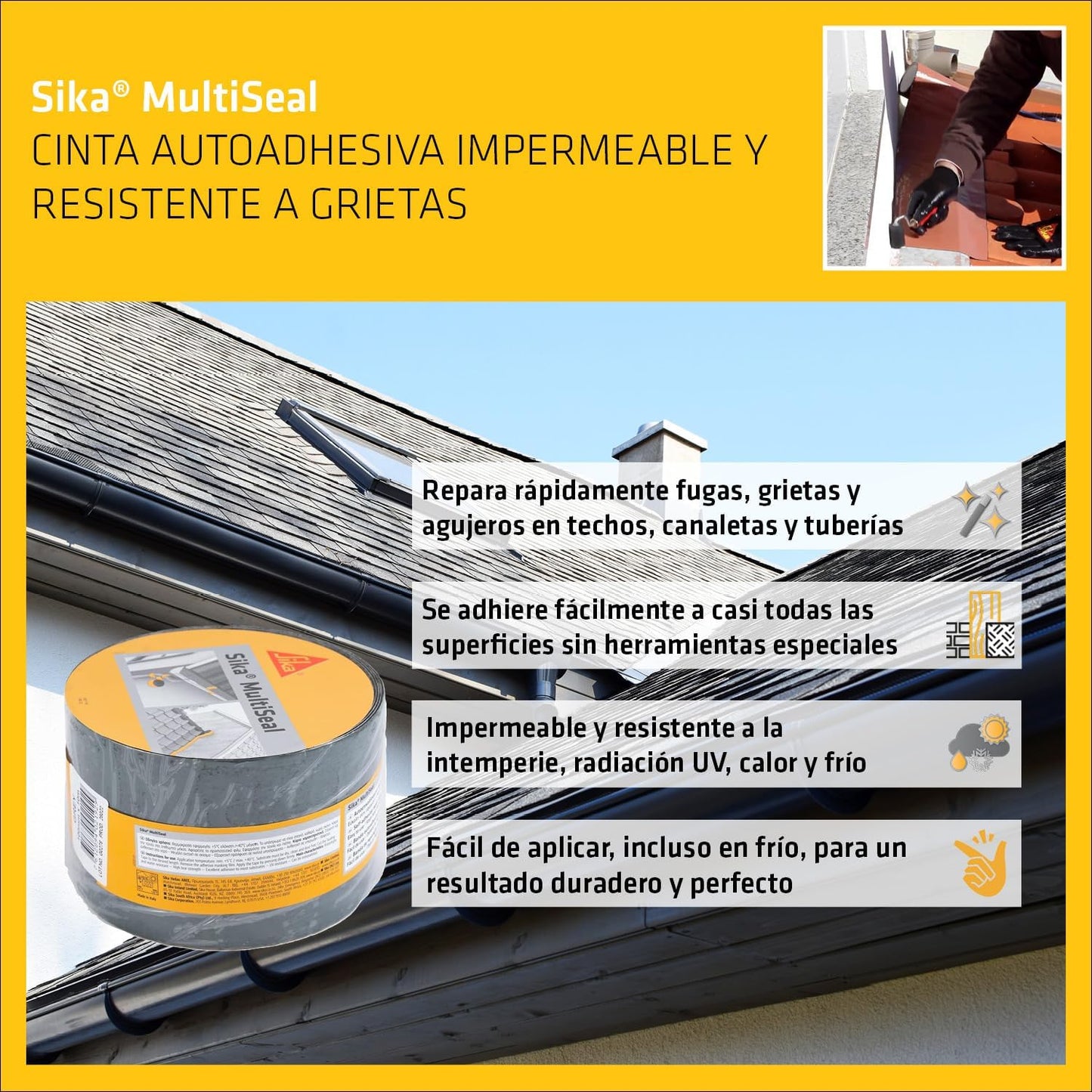 SIKA MULTISEAL Waterproofing Tape Grey