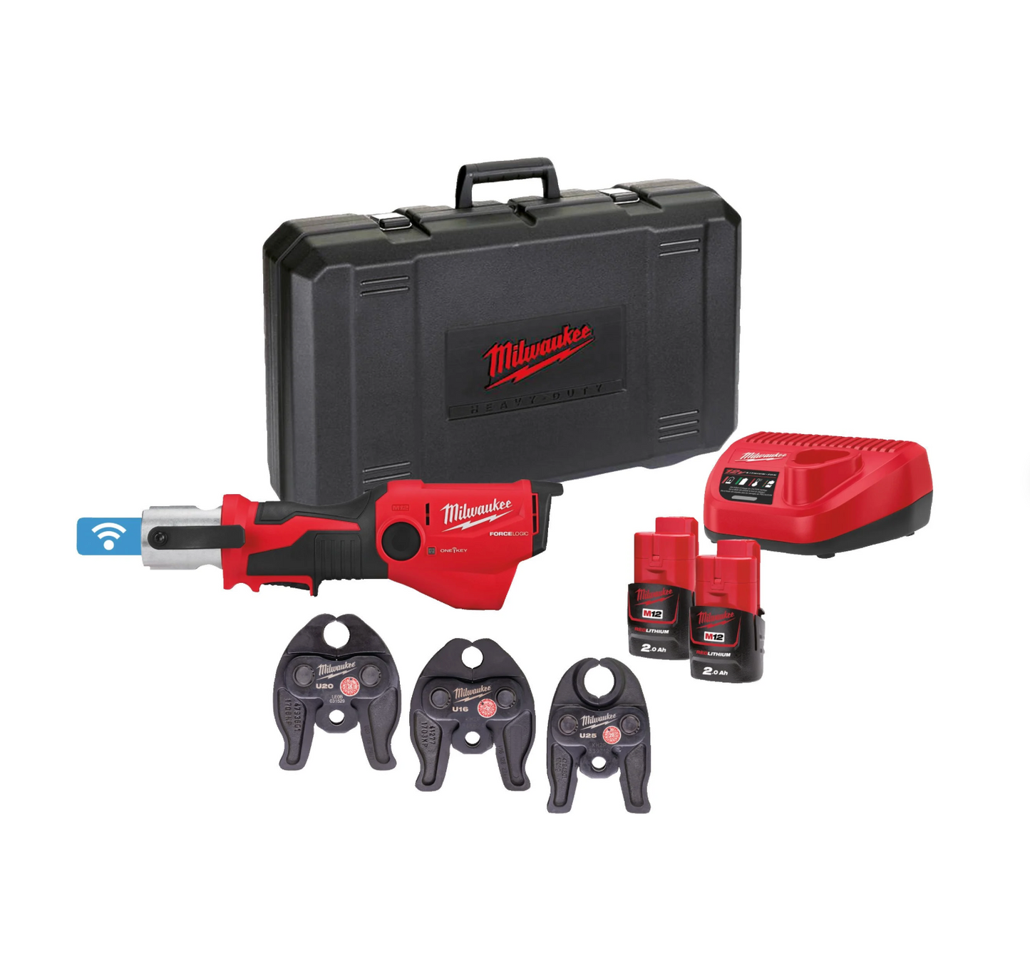 M12 Force Logic Milwaukee M12 Subcompact Hydraulic Press ONEHPT-202C U-SET