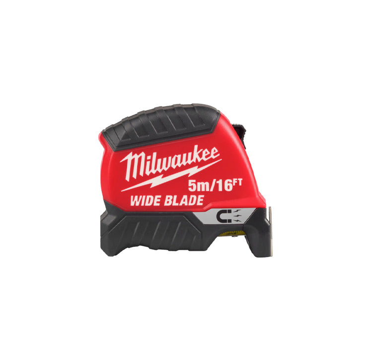 Milwaukee 5m x 35mm Wide Blade Magnetic Tape Measure
