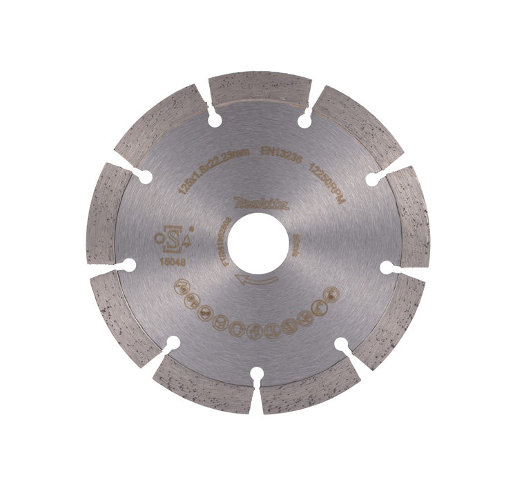 Disco de diamante Diamak 125mm Makita D-80086