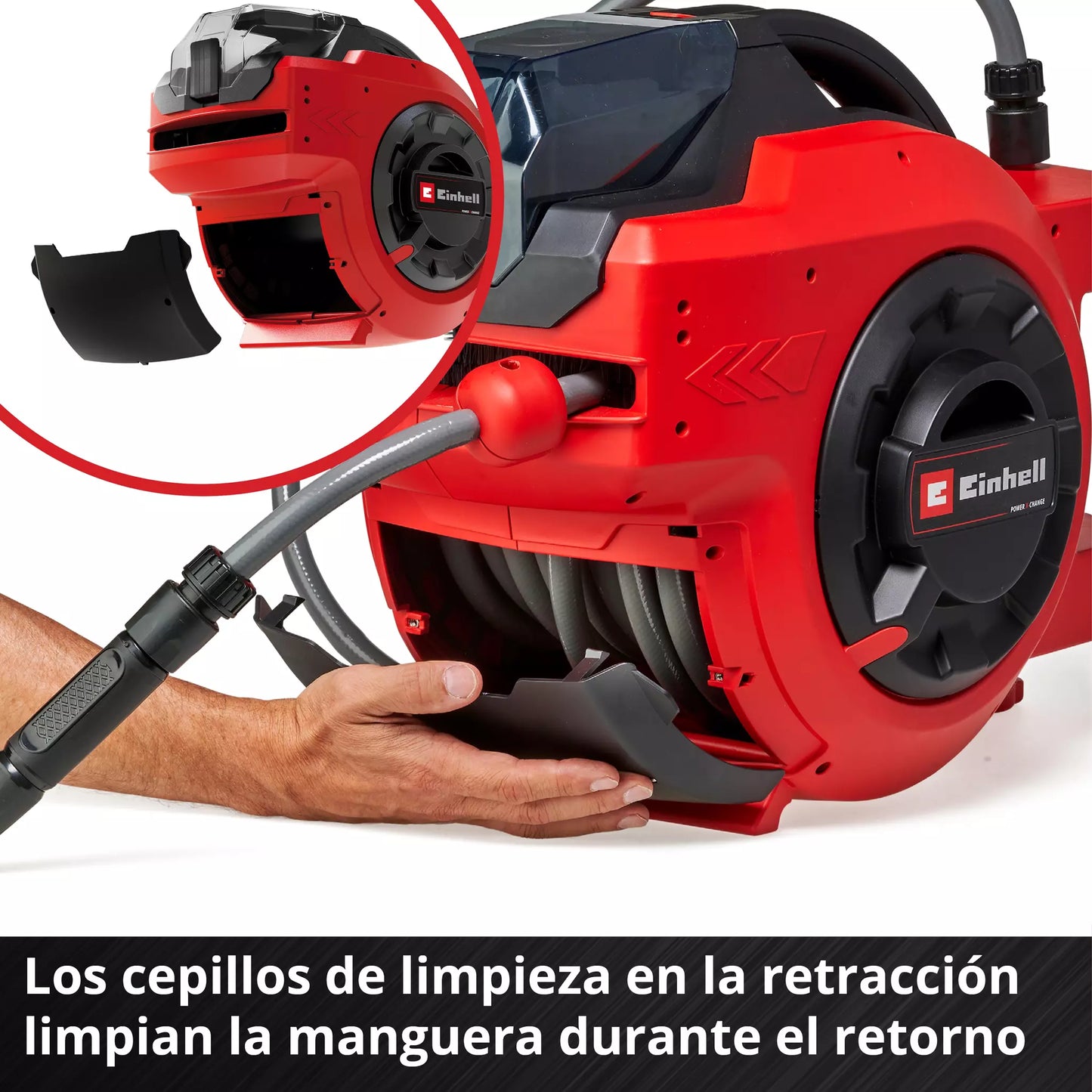 Einhell GE-HR 18/30 Li-Solo battery-powered hose reel