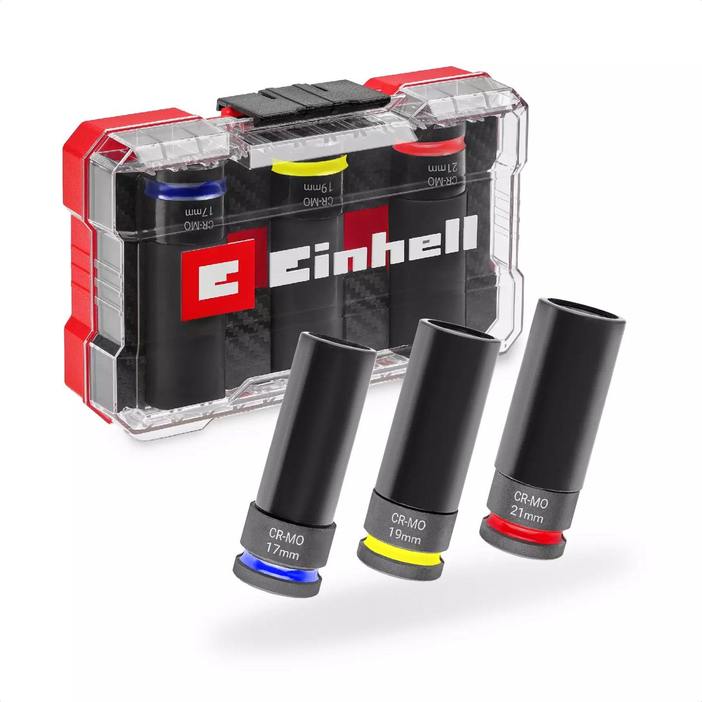 Einhell impact socket set 3pcs 49109263