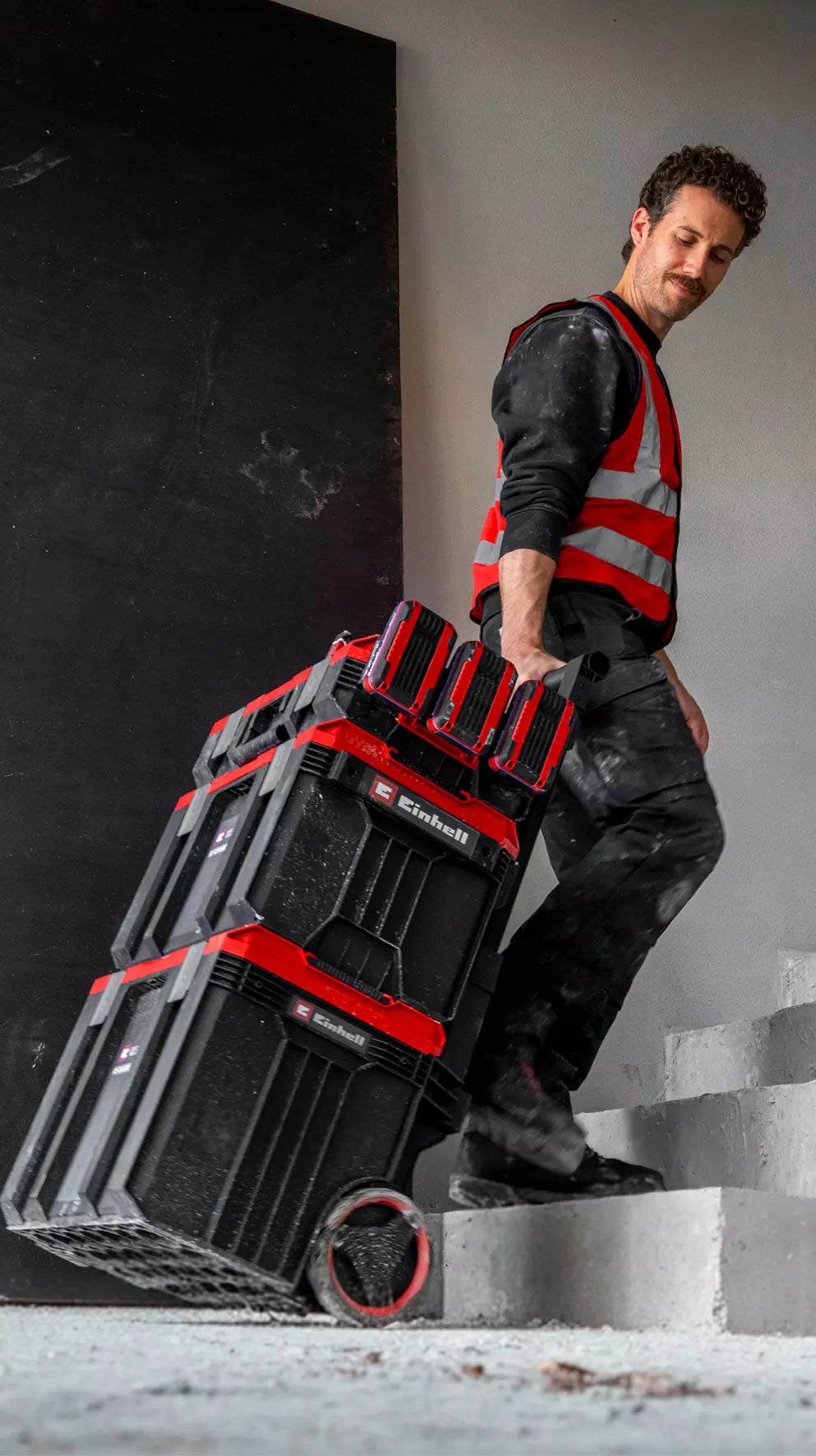 Einhell E-Case Rolling Workshop Suitcase System SEALED