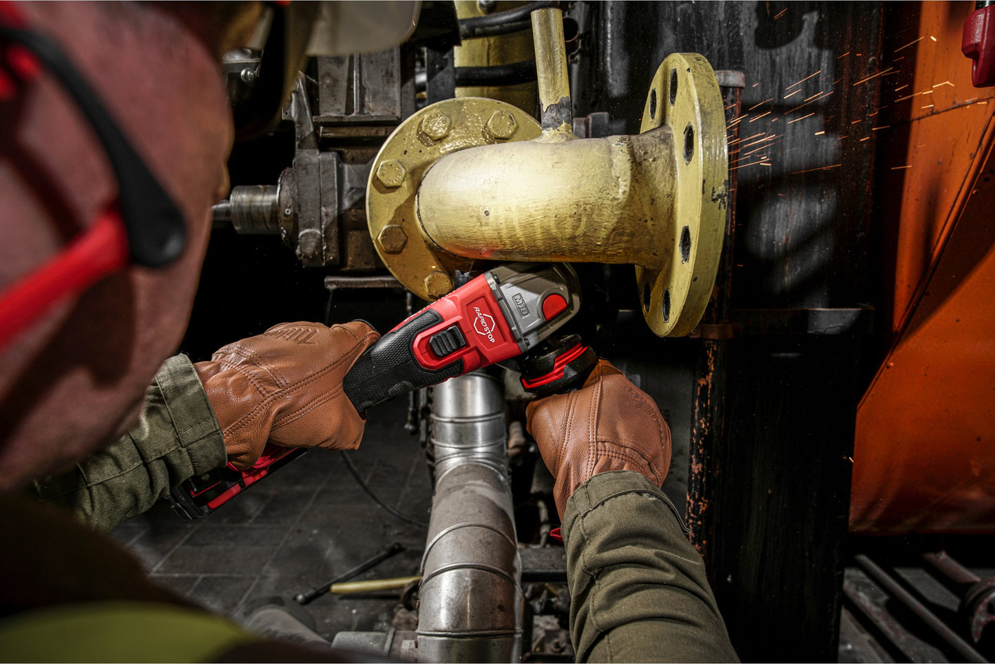 M18 125mm Fuel ONE-KEY Angle Grinder with Case Milwaukee M18 ONEFSAG125XB-0X