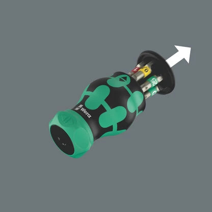 Kraftform Kompakt Stubby Multi-Bit Screwdriver for Bedroom RA 1 by Wera